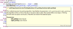 Bildschirmfoto eines JavaDoc-Kommentares, der die Funktion Einparkassistent.startParking dokumentiert